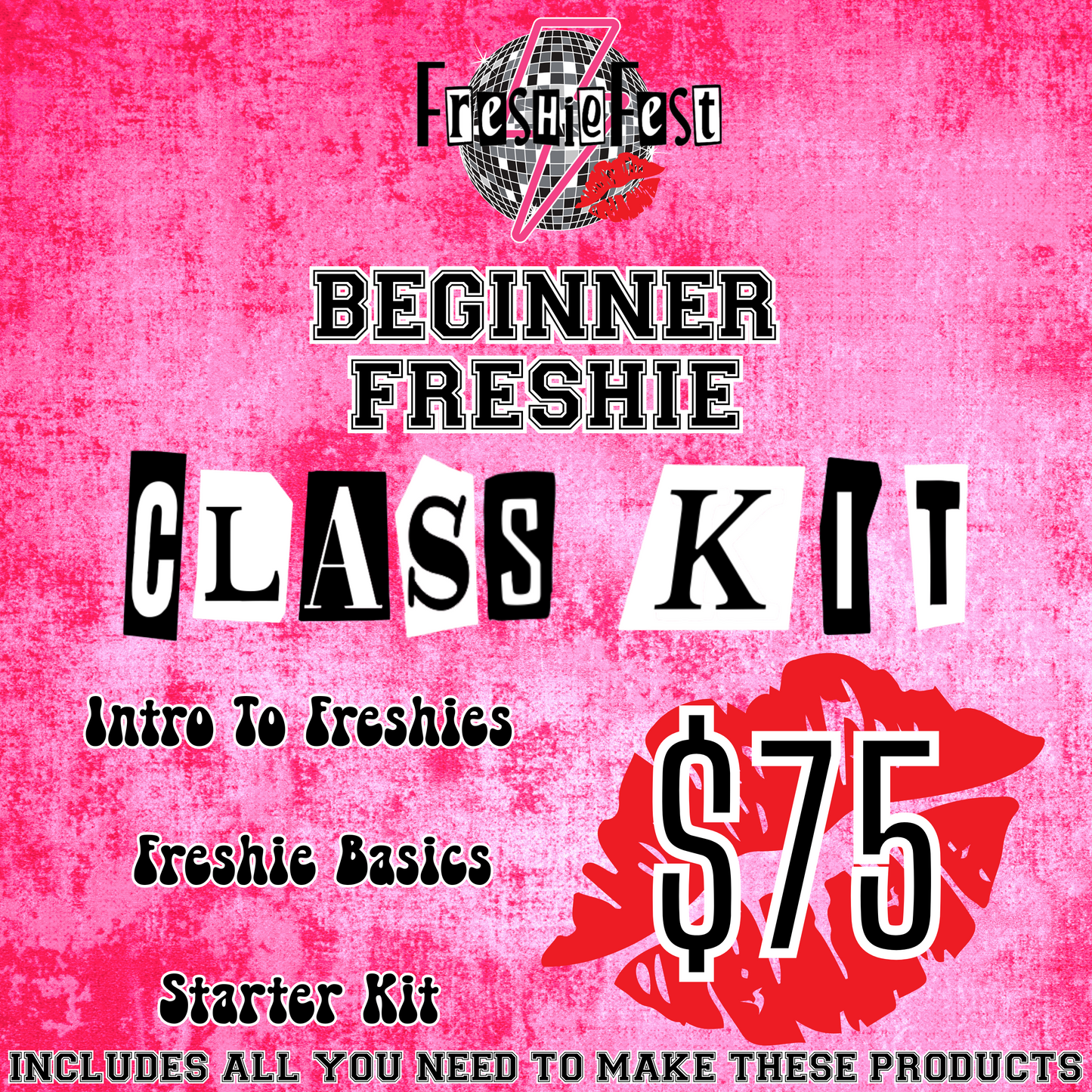 Beginner Freshie Hands On Kits (Optional)