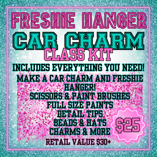 Freshie Hangers & Car Charms Hands On Kits (Optional)