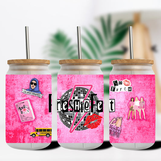 16oz Retro FreshieFest Glass Can (PREORDER)